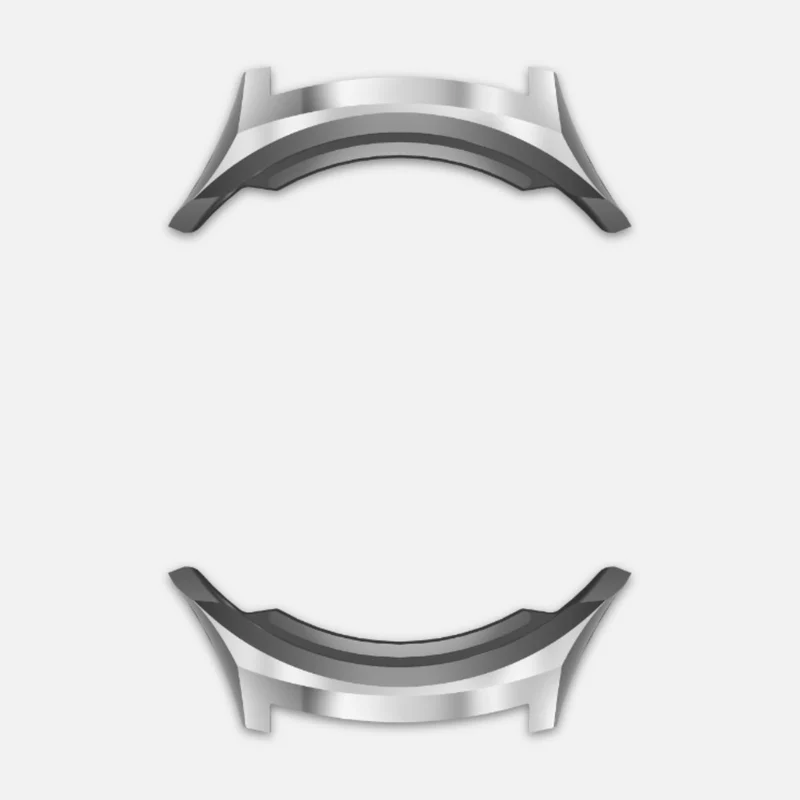 K-Tail End pieces Stainless steel polished (x1 pair bundle)