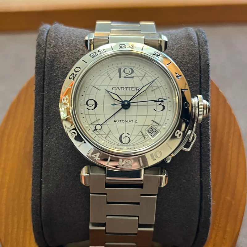 Cartier Pasha C GMT Automatique avec garantie W31078M7