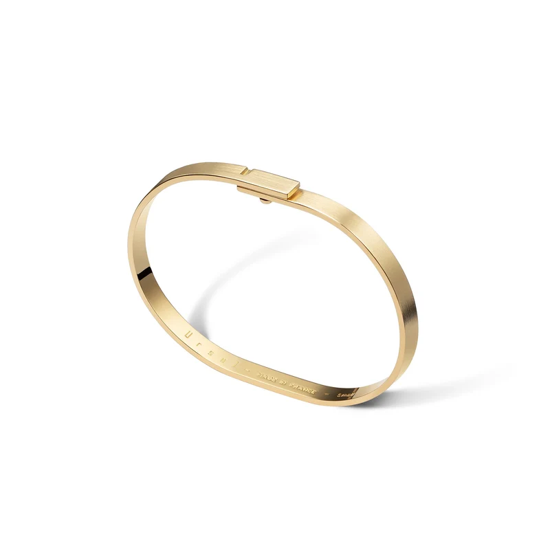 Jonc homme or 18K - 5mm | SATURNE.5