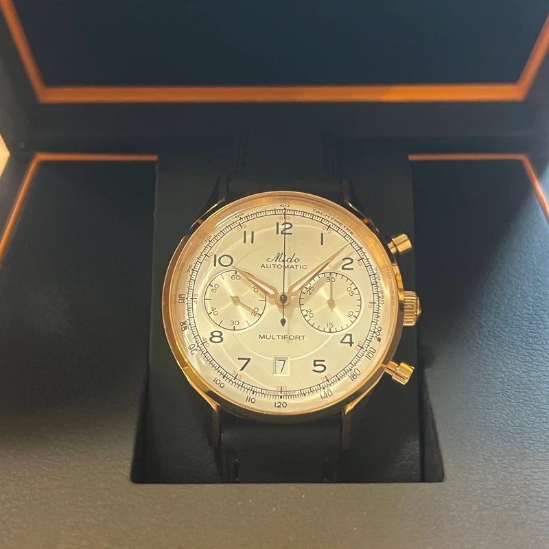 Mido Chronographe Multifort Patrimony, ensemble complet M040.427.36.262.00
