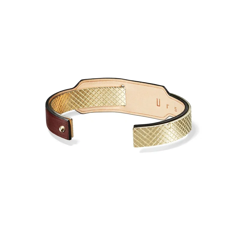 Bracelet manchette bordeaux | APOPHIS.8