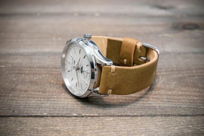 Nordic deer watch band, Lapland reindeer watch strap, Handmade in Finland. Ready to Ship