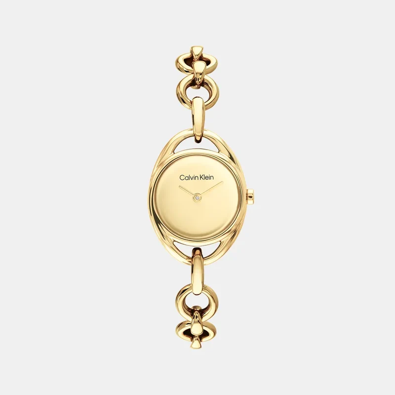 Montre CALVIN KLEIN Femme CK Pure Link en Acier Doré 25100211