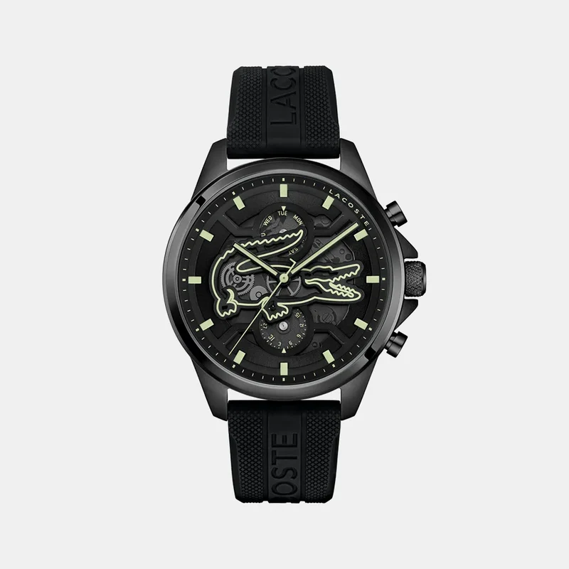 Montre LACOSTE Homme ARTOR en Silicone Noir 2011537