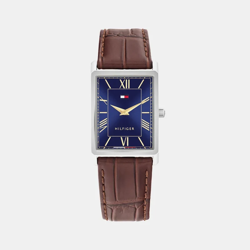 Montre TOMMY HILFIGER Homme Ben en Cuir Marron 1710771