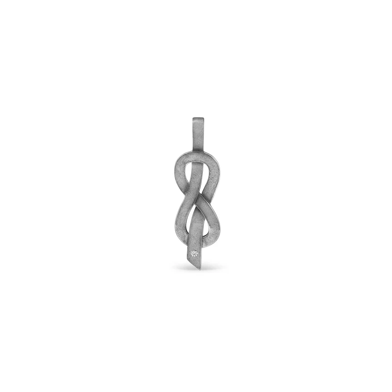 Pendentif Aujourd'hui l'Amour en argent