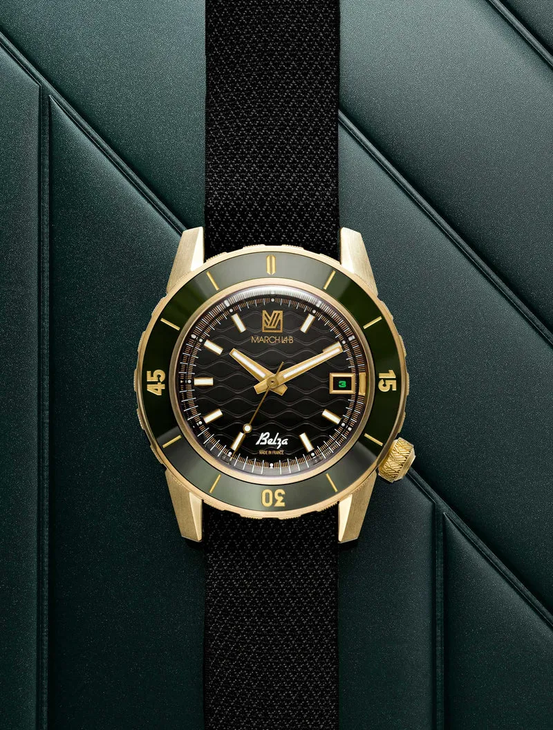 Montre BELZA AUTOMATIQUE Twin Black