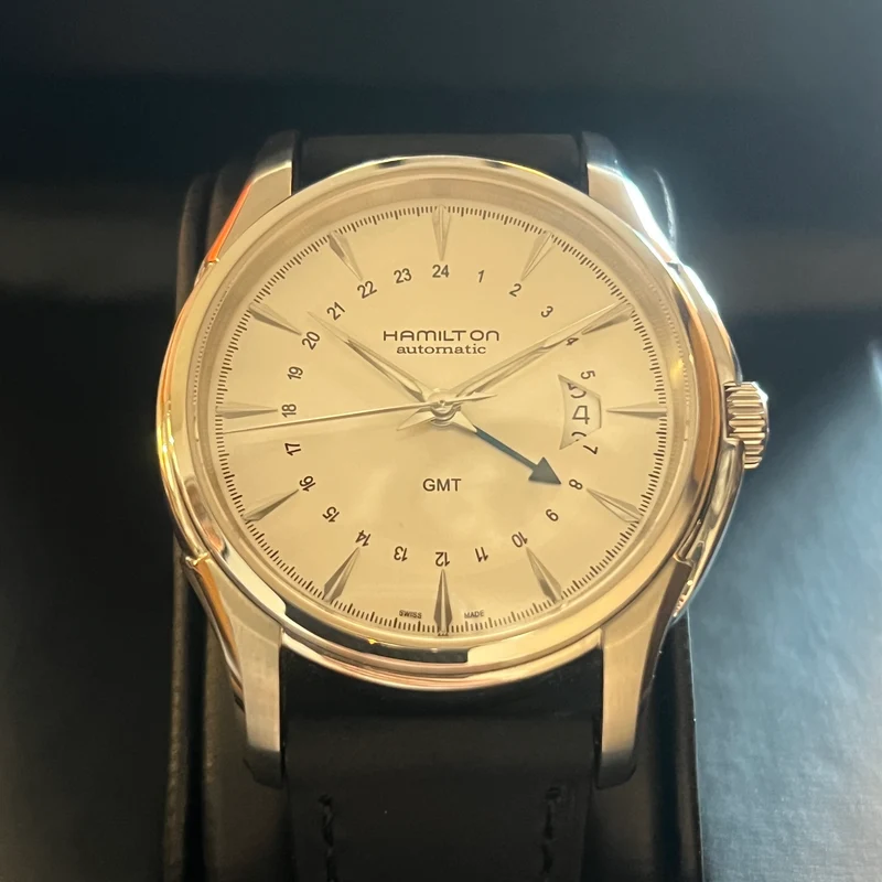 Hamilton Jazzmaster Traveler GMT Automatique Ensemble complet H325850