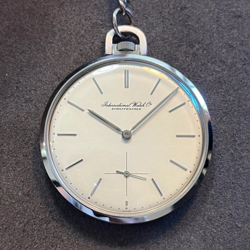 IWC Montre de poche mécanique à petite seconde 210