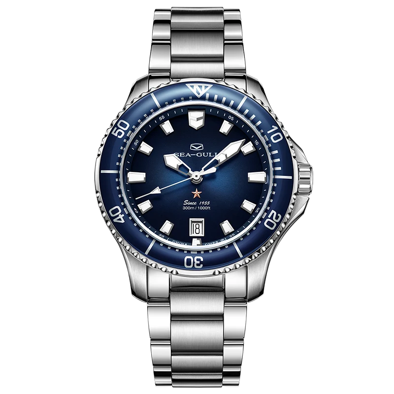 Océan Pro 300m Étanche Plongée 41mm