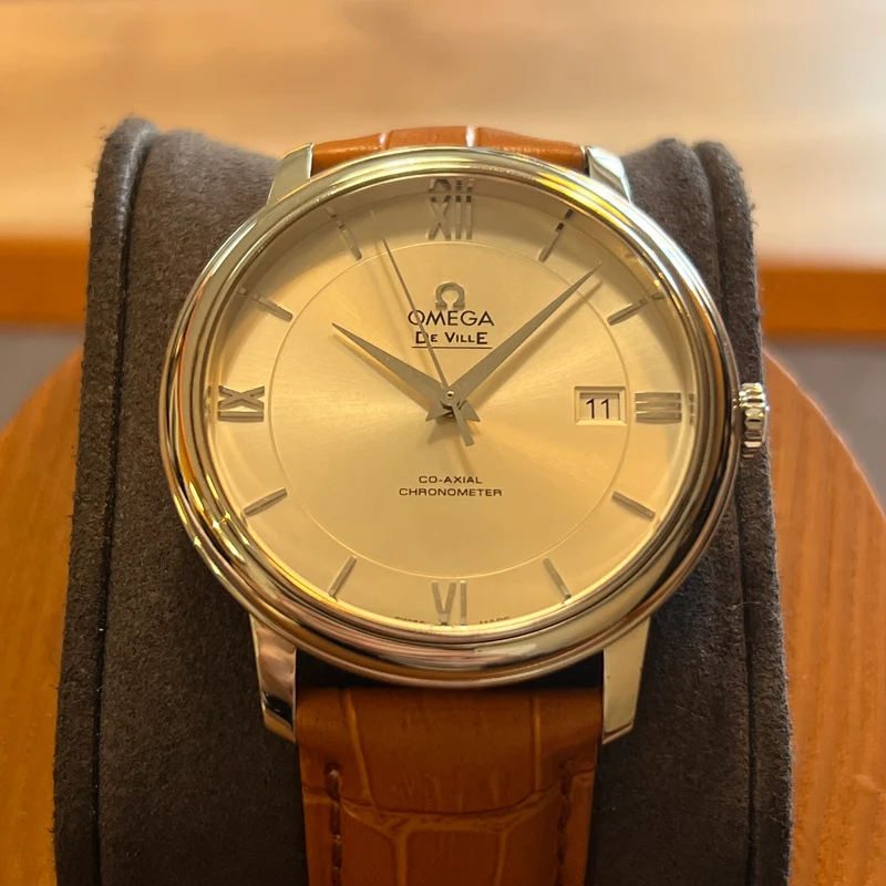 Omega De Ville Prestige Automatique Cadran Argent 424.13.40.20.02.001