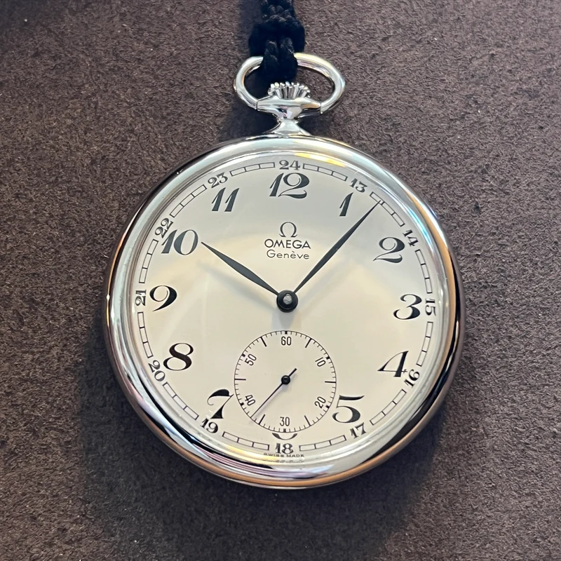 Omega Montre de poche mécanique à petite seconde 121.174