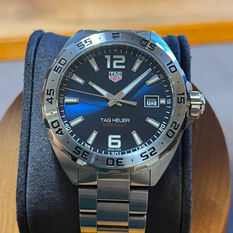 TAG Heuer Formula 1 Date Quartz Cadran Bleu WAZ1118