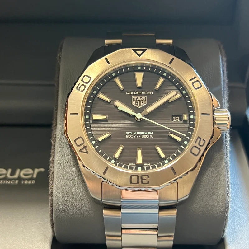 Tag Heuer Aquaracer Pro 200 Solargraph - Coffret complet WBP1114.BA0000