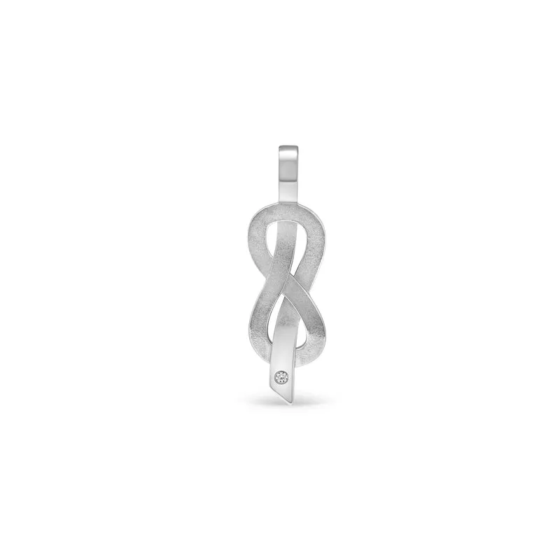 Pendentif large Aujourd'hui l'Amour en or