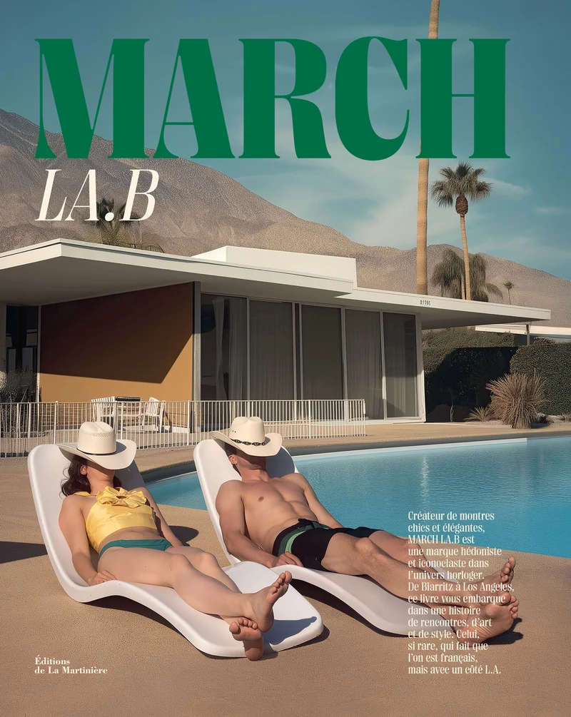 Le livre MARCH LA.B - Éditions de la Martinière