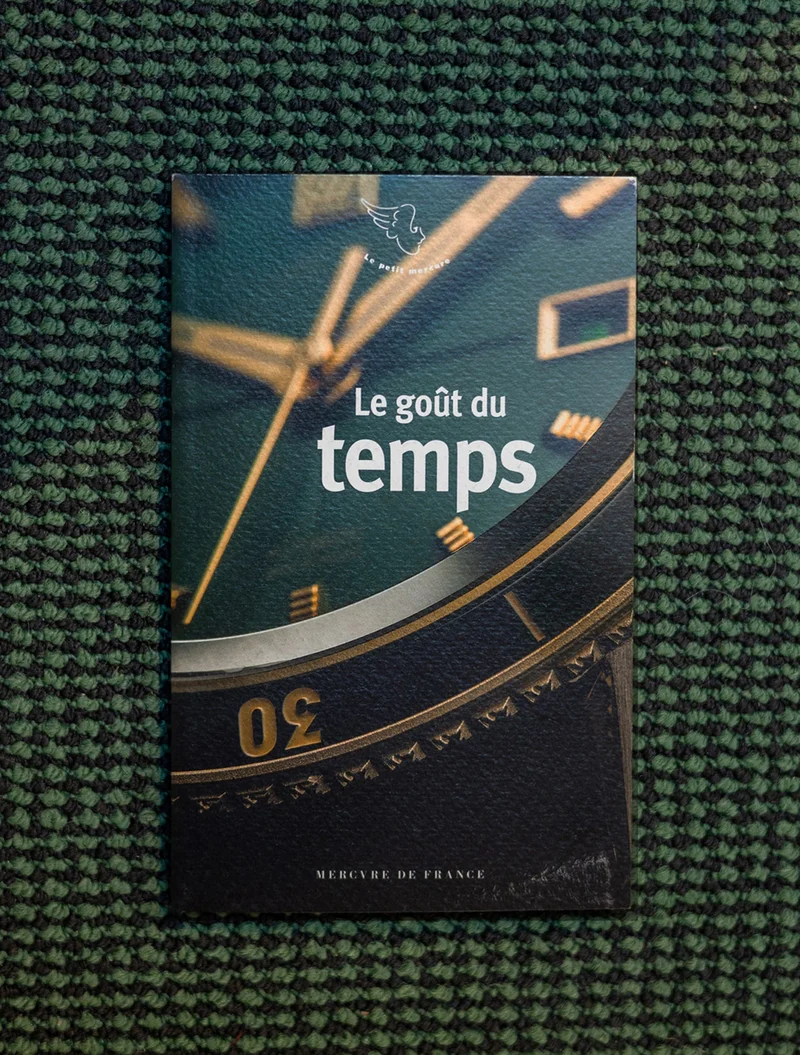 Le livre "LE GOÛT DU TEMPS"