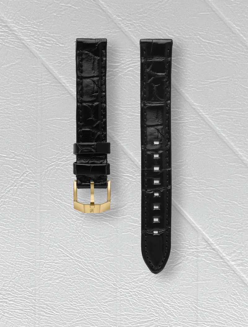 Bracelet Alligator Noir - MILADY MANSART GSPR