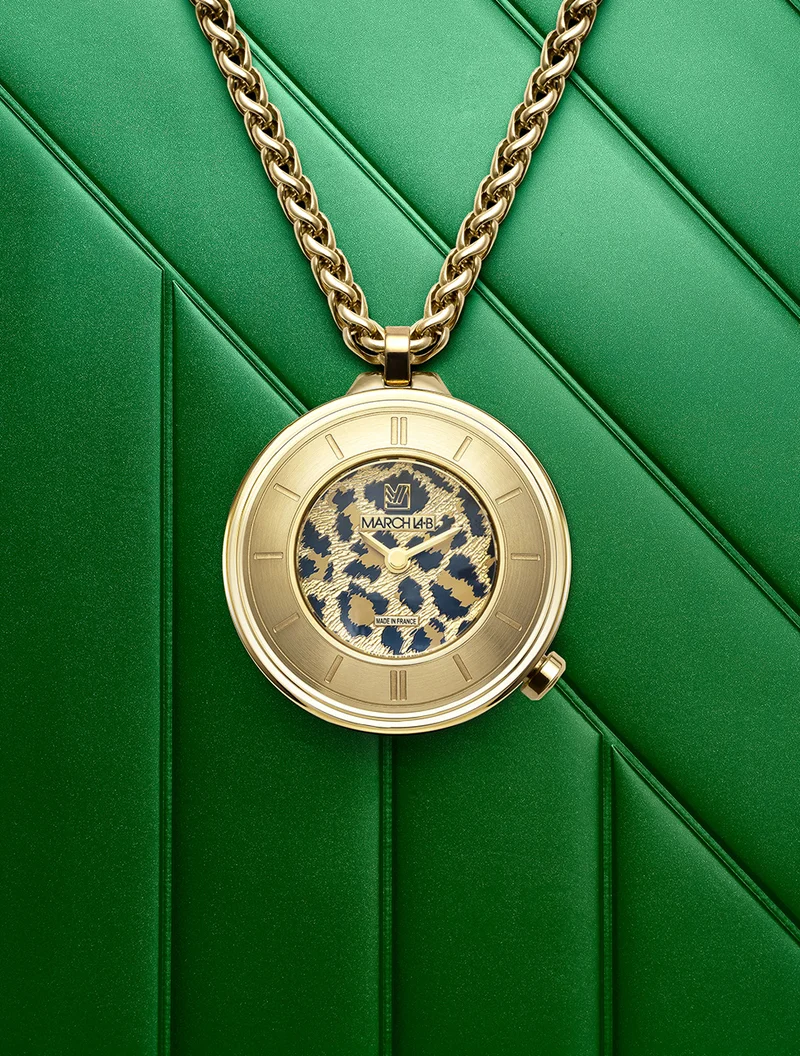 Montre Sautoir LADY VOLANTE Cheetah