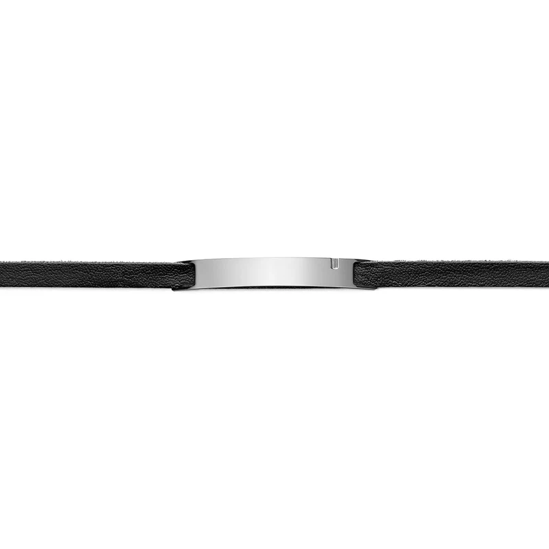 Bracelet cuir homme personnalisable | GOURMETTE