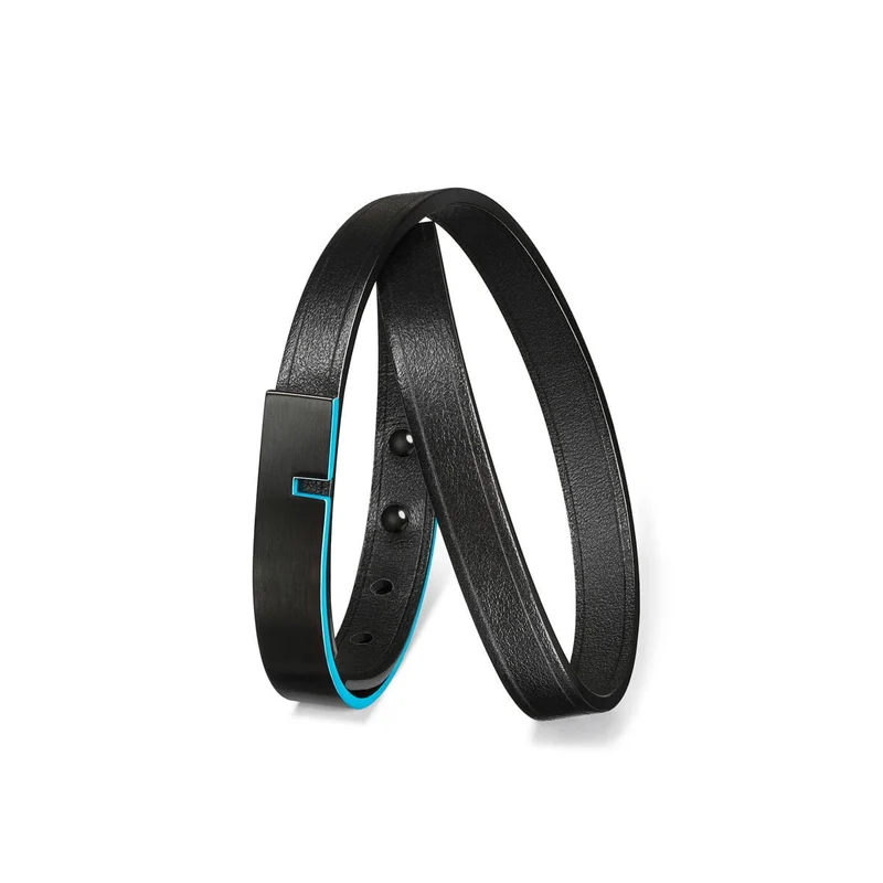 Bracelet cuir ligne fluo | U'TURN TWICE