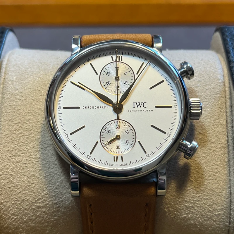 IWC Chronographe Portofino 39 mm 2024 Coffret complet IW391406