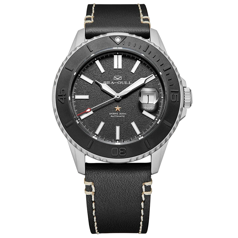 Océan Pro 300m Étanche Sablé 3D Titanium Céramique Lunette Plongée 43.5mm