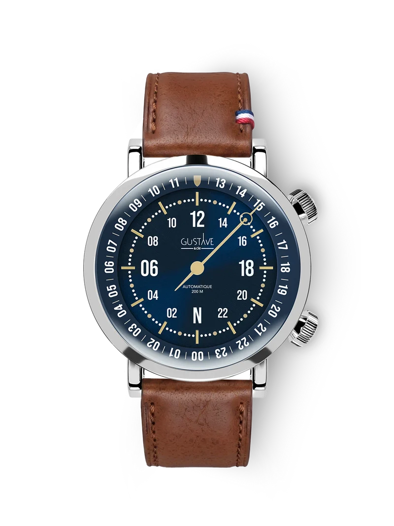 JULES 24H - ARGENT ET BLEU / OR