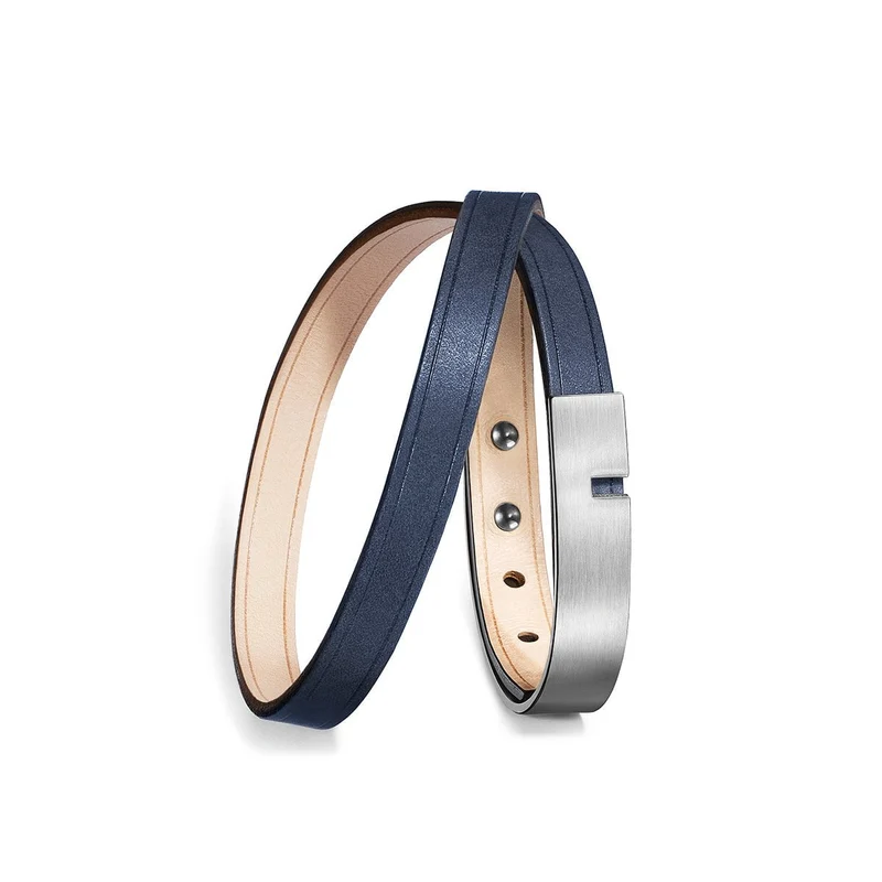 Bracelet double tour argent | U'TURN TWICE
