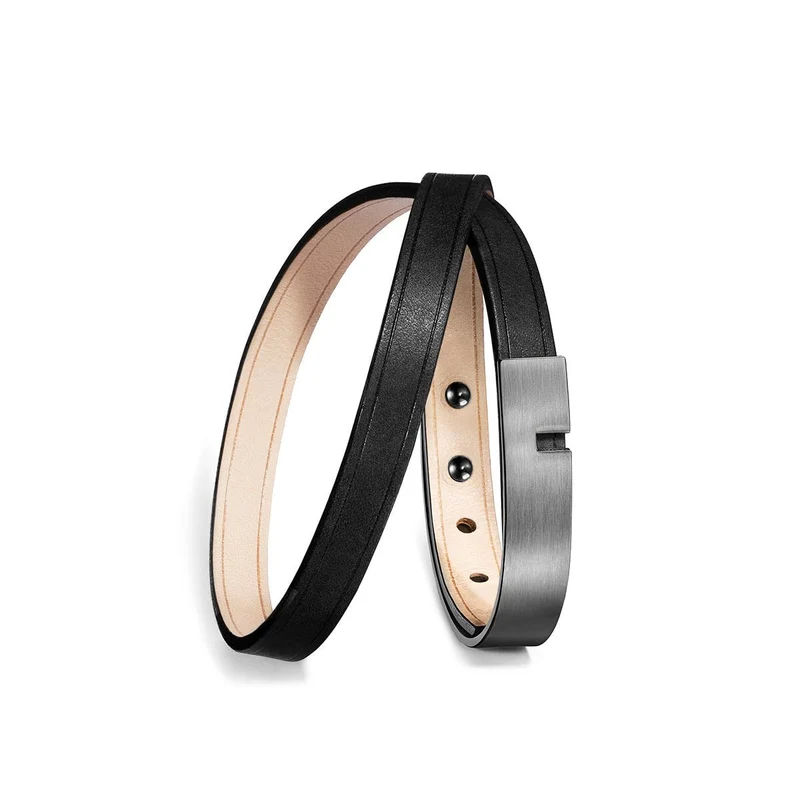 Bracelet double tour argent | U'TURN TWICE