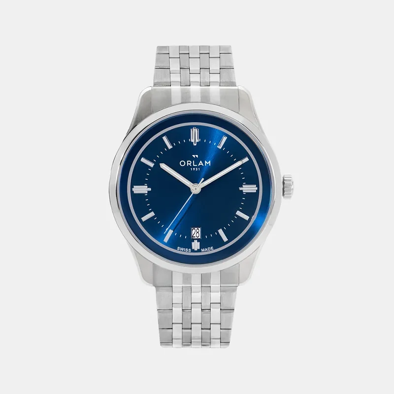 Montre ORLAM Homme PULSE Bleu London en Acier ORSSBPU004