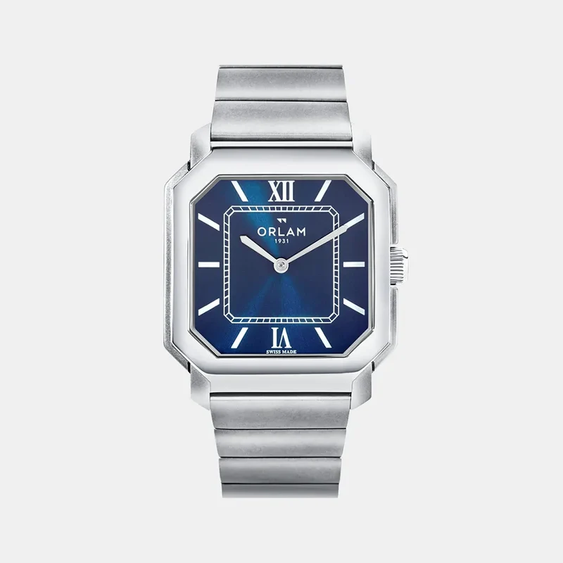 Montre ORLAM Homme HERITAGE Bleu en Acier ORSSBHE006