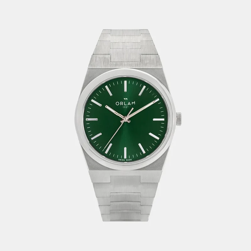 Montre ORLAM Homme ELAN Vert en Acier ORSSBEL005