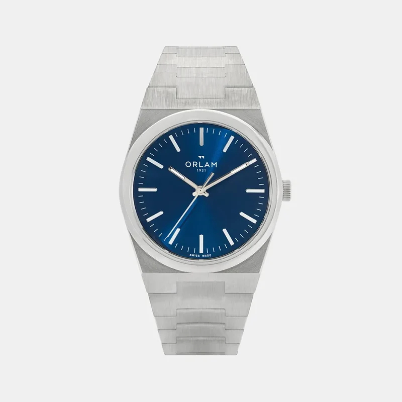 Montre ORLAM Homme ELAN Bleu London en Acier ORSSBEL003