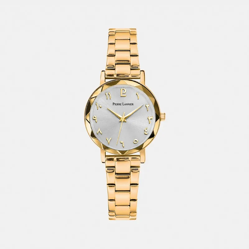 Montre PIERRE LANNIER Femme MULTIPLES en Acier Doré 404F522