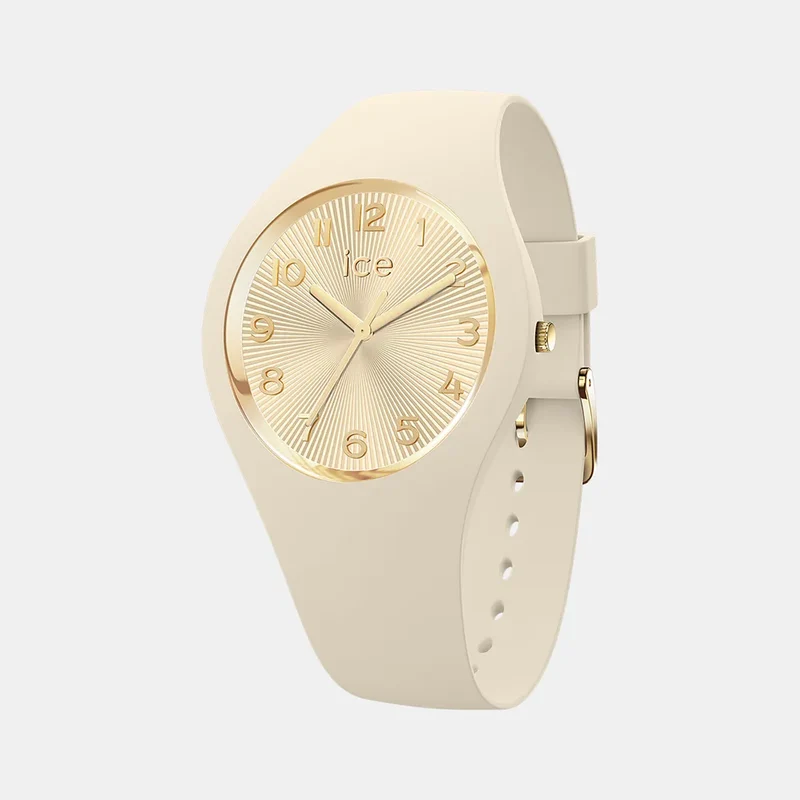 Montre ICE WATCH Femme 025251 ICE Champagne en Silicone Beige 025251