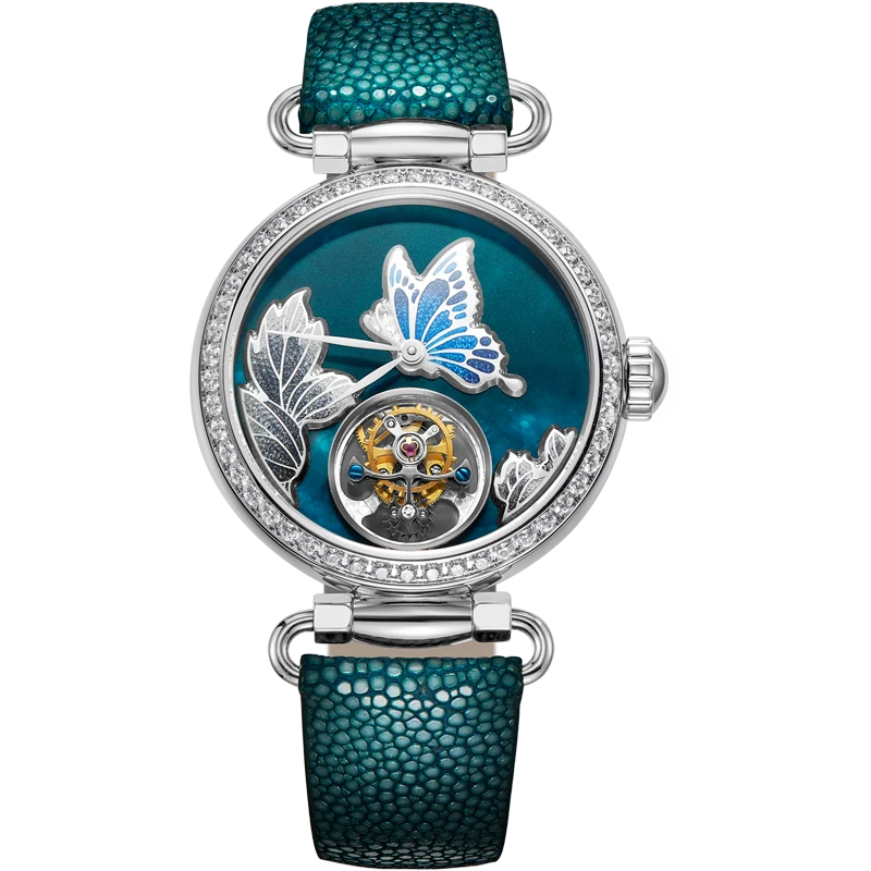 Artisan ICH Cadran Papillon Femme Tourbillon 39mm
