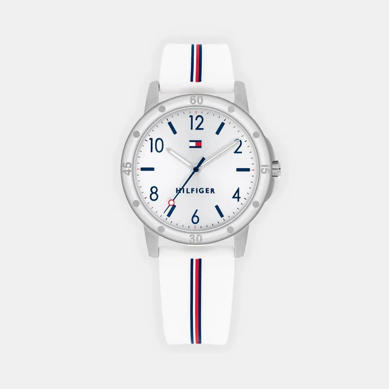Montre TOMMY HILFIGER Junior TEEN en Silicone Blanc 1720014
