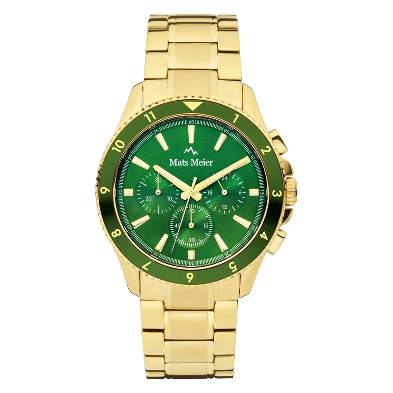 Mats Meier Ponte Dei Salti Hommes Montre Or MM00512