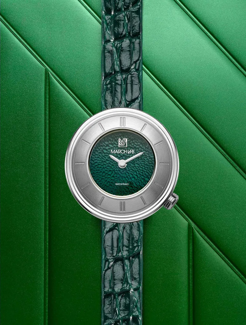 Montre LADY VOLANTE Caviar Forest