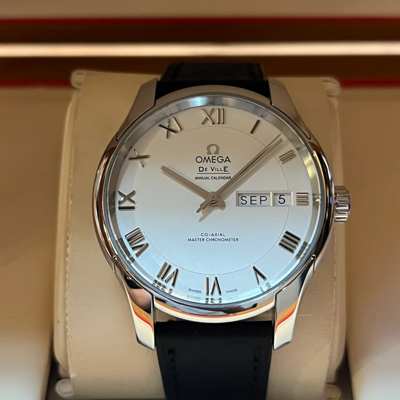 Omega De Ville Co-Axial Jour-Date Jeu complet 433.13.41.22.02.001