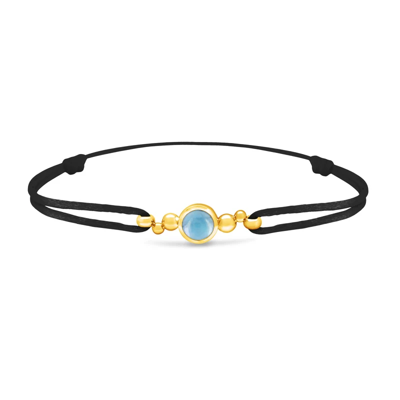 Bracelet Pétillante en or et topaze