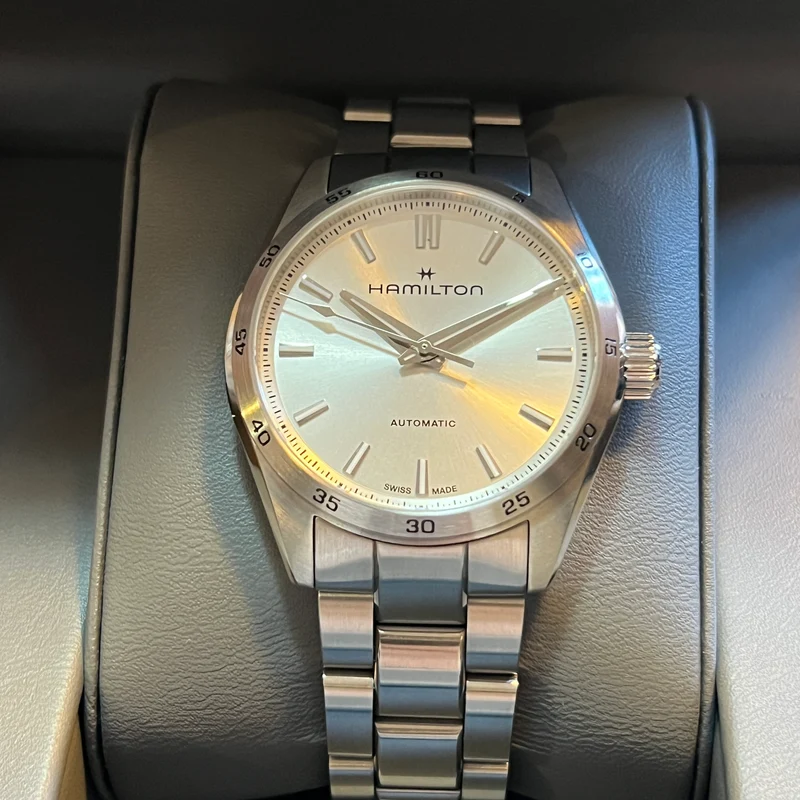 Hamilton Jazzmaster Auto Cadran Argenté Ensemble Complet H36105150