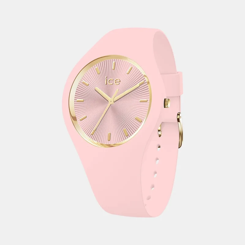 Montre ICE WATCH Femme Ice Champagne en Silicone Rose 025352