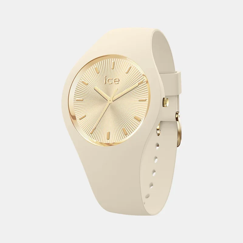 Montre ICE WATCH Femme ICE Champagne en Silicone Beige 025351