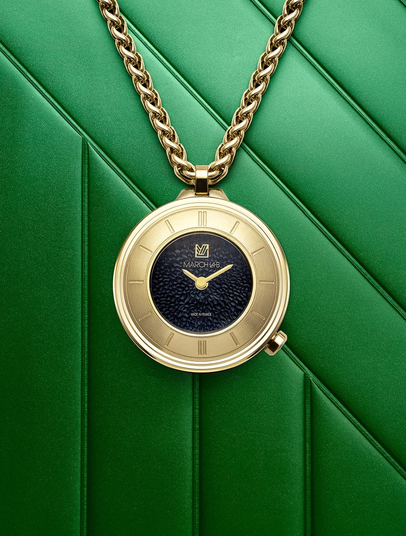 Montre Sautoir LADY VOLANTE Supreme Caviar