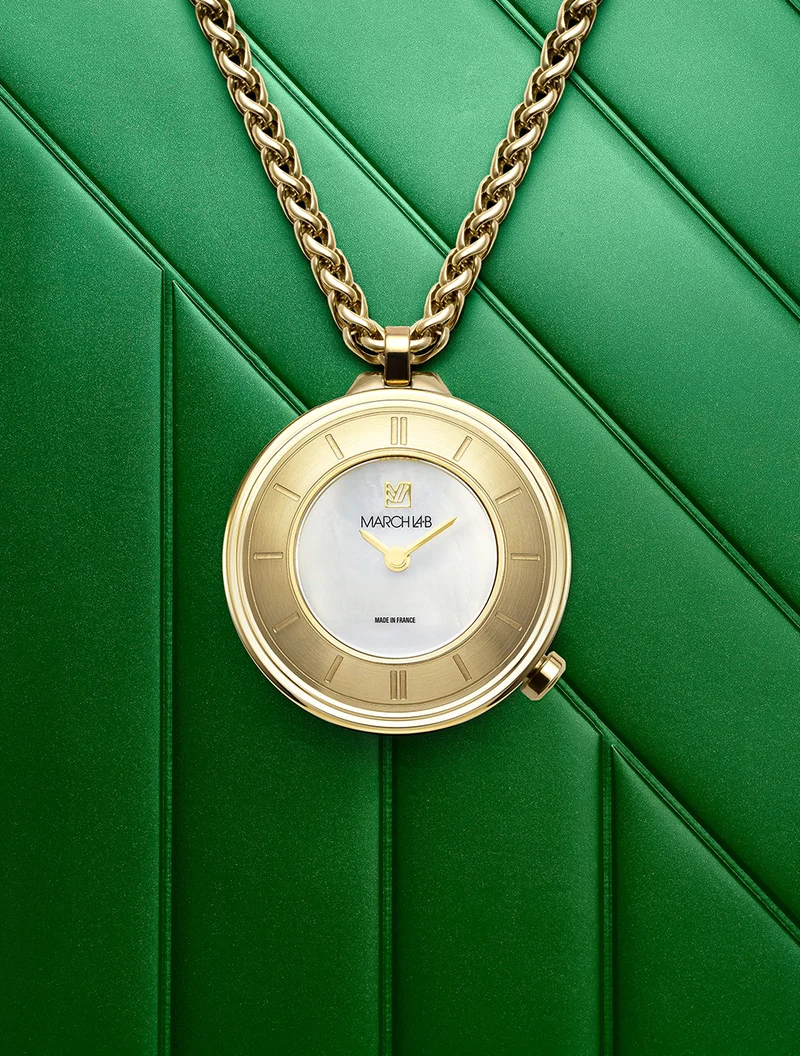 Montre Sautoir LADY VOLANTE Nacre