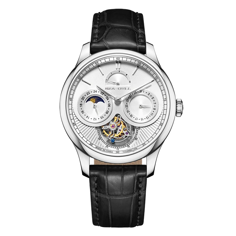 Artisan Patrimoine Multifonction Céleste Calendrier Réserve de Marche Excentrique Tourbillon 41mm