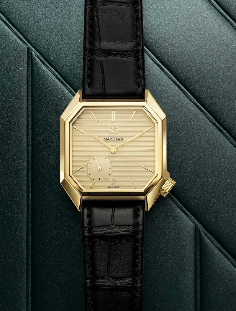Montre MANSART Petite Seconde Golden Hour