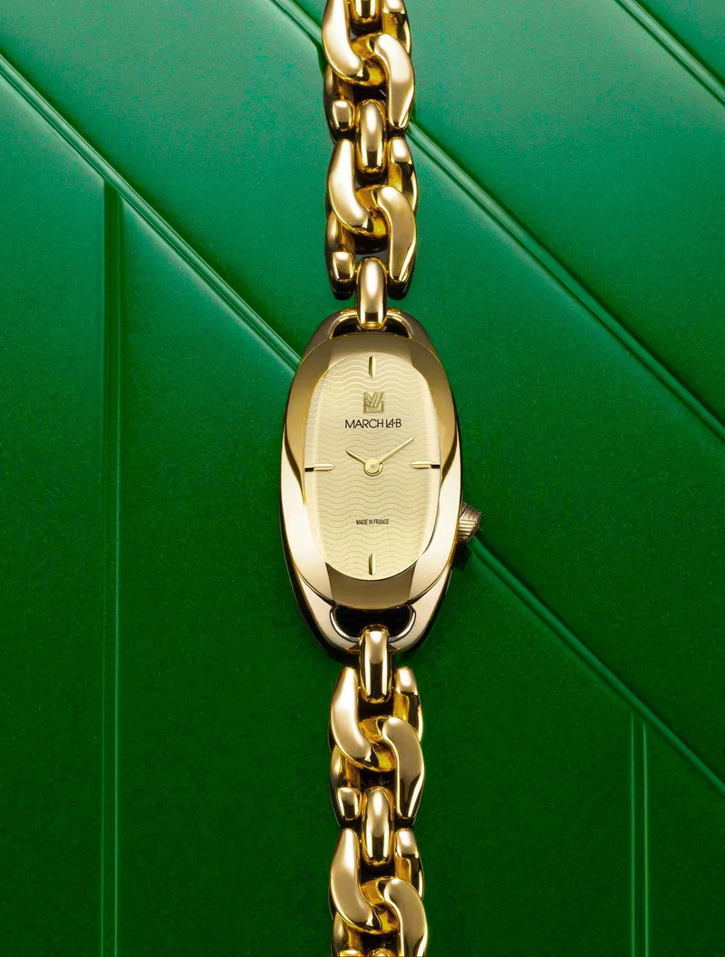 Montre OBLONGUE Gold